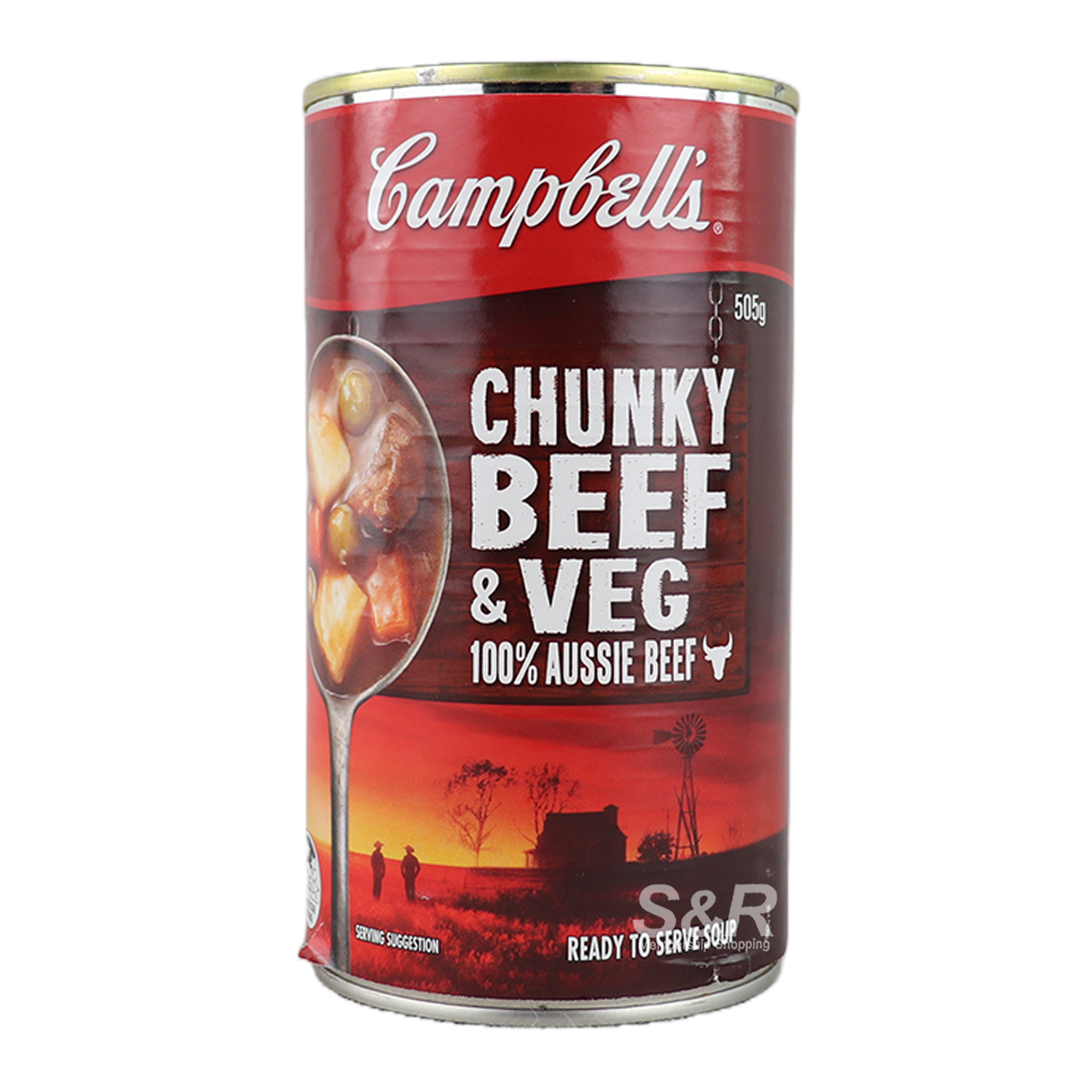 Campbell's Chunky Beef and Vegetable Soup 505g
